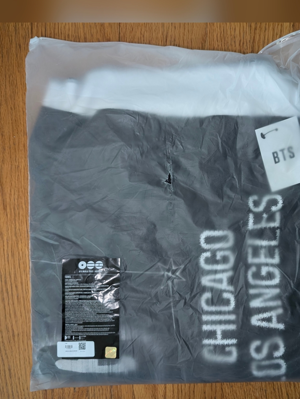 NWT BTS Arirang US Exclusive Towel